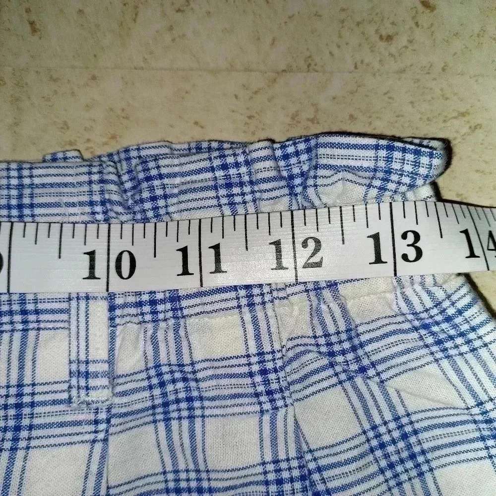 Vintage Talbots Petites High waist plaid shorts  Size Medium - Picture 8 of 9